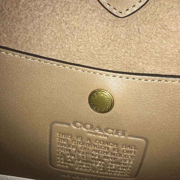 Coach Brooklyn Shoulder Bag 28 Dark Stone NWT - Picture 7 of 7